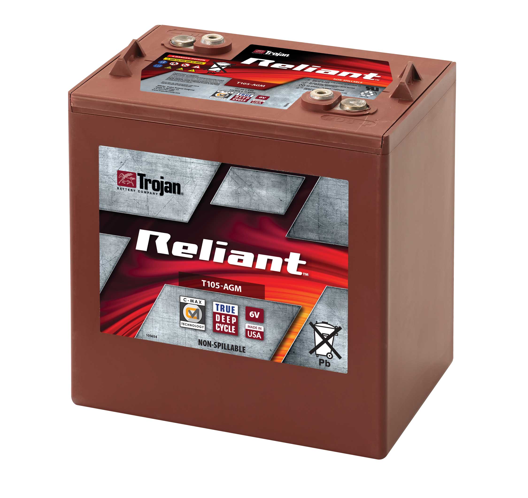 Battery Power Online Trojan Battery Launches Reliant Agm With C Max Technology